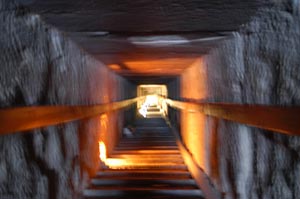 passage to the burial chamber