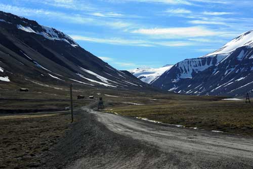 Svalbard Main road