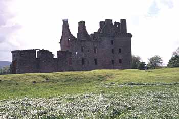 Caerlaverock from the south