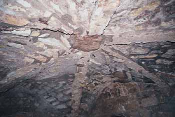 The ceiling of the meeting chamber in the drum tower