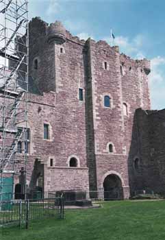 The tower from inside the curtain wall