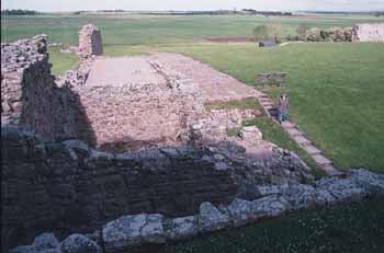 The bailey from the tower itself