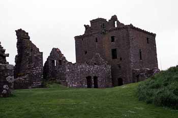 The tower and crumbling hall