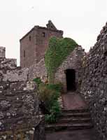 The main entrance to the castle