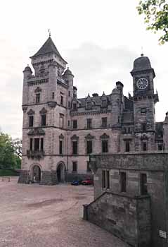 The ashlar main tower, designed by Sir Barry