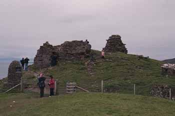 A bit better view of the rocky mound