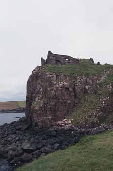 Duntulm from the lower shore