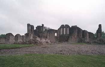 Kildrummy from inside the curtain wall