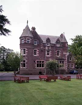 Collearn house from the grounds