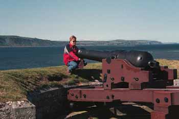 cannons at Ft. George