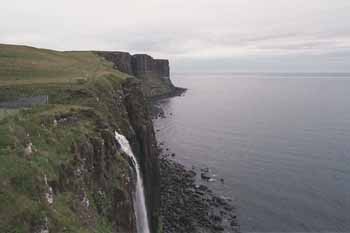 Waterfall near Kilt Rock