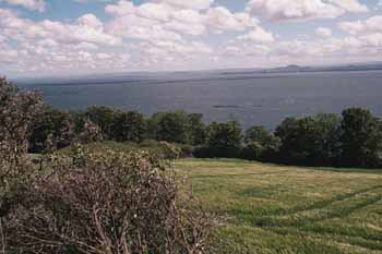 View of the coast outside of Kircaldy