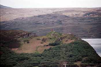 Unidentified castle near Loch Loyal