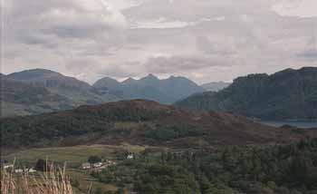 Houses near Loch Torridon