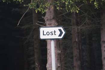 Sign to Lost Glen
