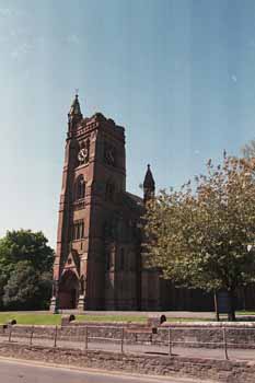 THe tower of the Moffat churchyard