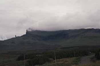 Mist rolling over the quirang