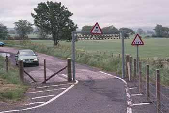 Parking in preparation for the bridge