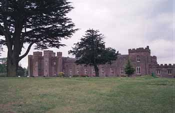 Scone palace, from the grounds