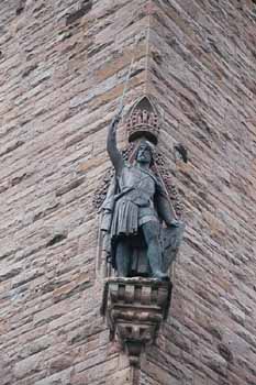 Wallace Monument, one of the statues on the outer wall